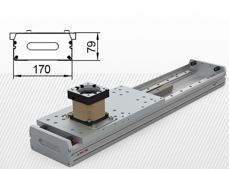 YRO 170 kivitel<br />Max terhelés 250kg*<br />Lökethossz: 900-5500mm