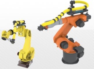 Kábelvédelem nagy robotokhoz